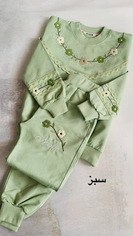ست بلوز شلوار دخترونه نسیم