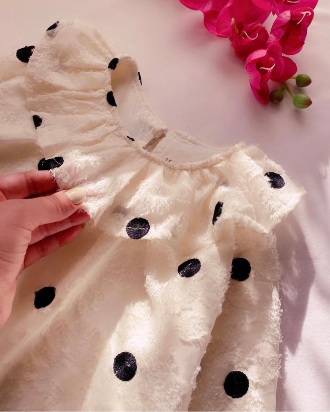 شومیز حریر خالخالی